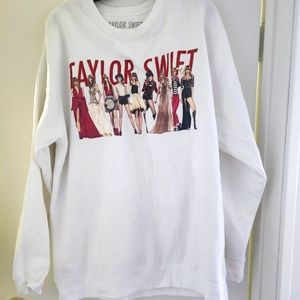 Taylor Swift Red Eras Crewneck